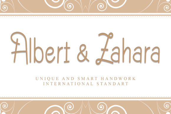 Albert Zahara: A Whimsical Font for Makers