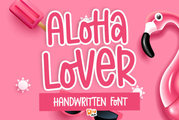 Aloha Lover: A Playful Font for Creative Projects