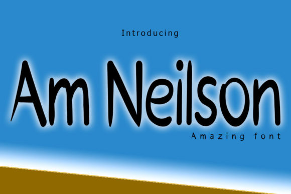 Am Neilson: A Handwritten Font for Creative Projects