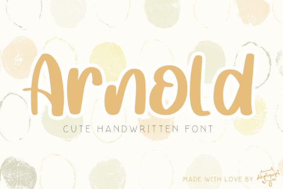 Arnold: A Playful Font for Creative Projects