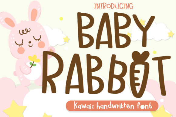 Baby Rabbit Kid Font for Web Design