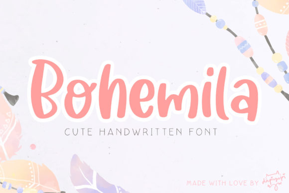 Bohemila: A Playful Script Font