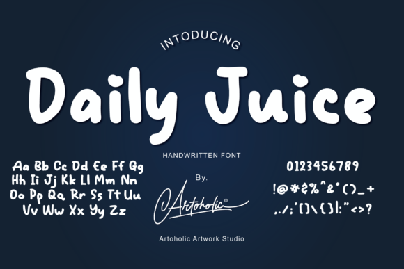 Daily Juice: A Font for Business Branding