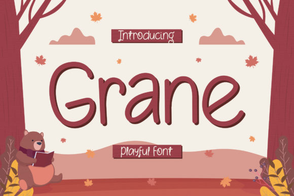Grane Font: Handwritten Elegance for Crafters