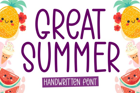 Great Summer Font for Creative Makers