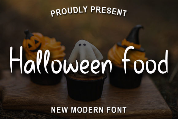 Halloween Food: A Creative Font for Branding