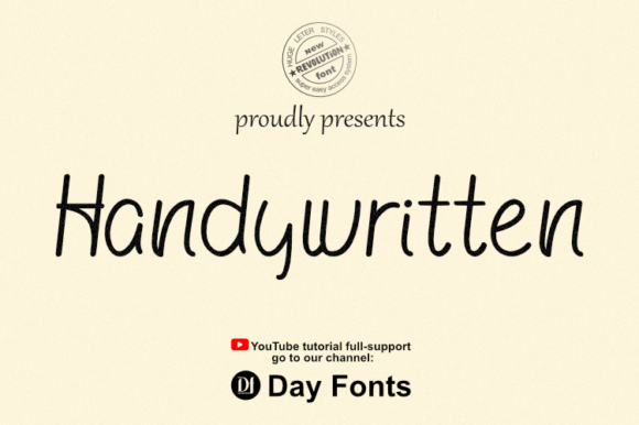 Handywritten: A Handwritten Font for Real Web Projects