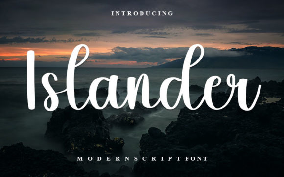 Islander: A Handwritten Font for Creative Projects