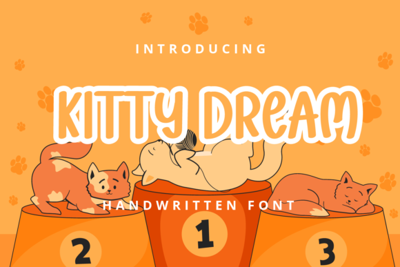 Kitty Dream: A Handwritten Font for Elegant Design