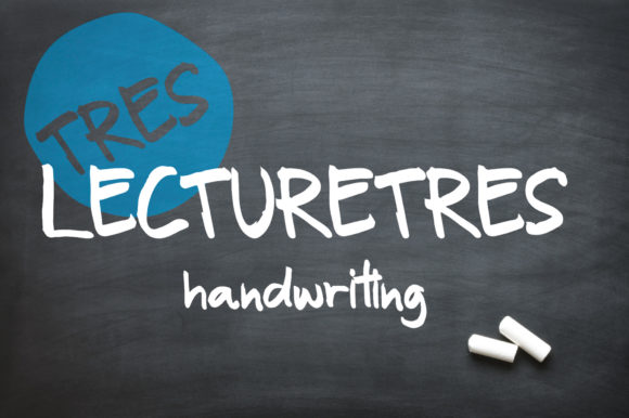 Lecturetres: A Handwritten Font for Creative Projects