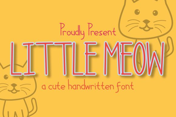 Little Meow Font for Web Design