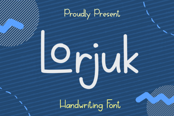 Lorjuk: A Cute Handwritten Font for Creative Projects