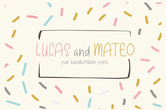 Lucas and Mateo Font Review