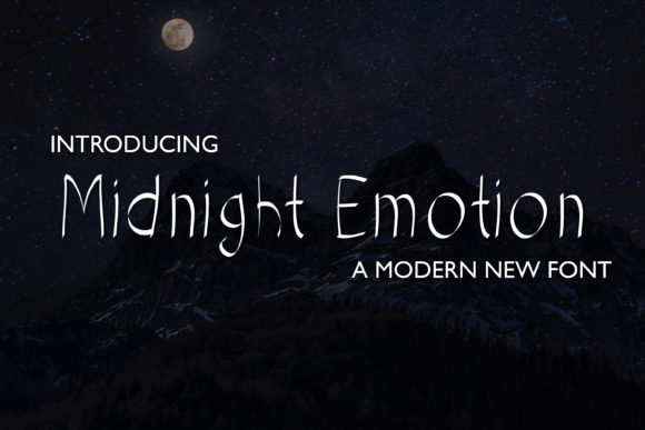 Midnight Emotion Font Review