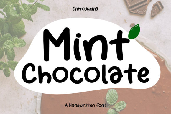Mint Chocolate Font for Creative Design