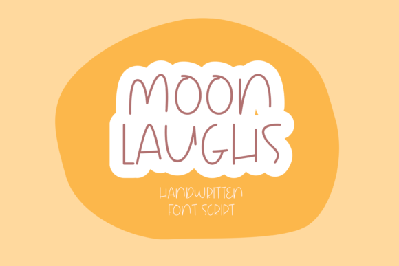 Moon Laughs: A Quirky Handwritten Font