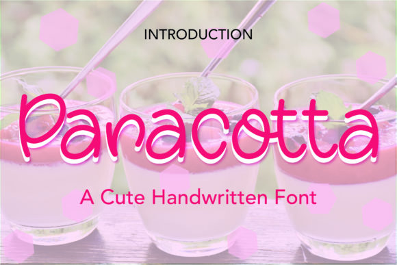 Panacotta: A Handwritten Font for Creative Makers
