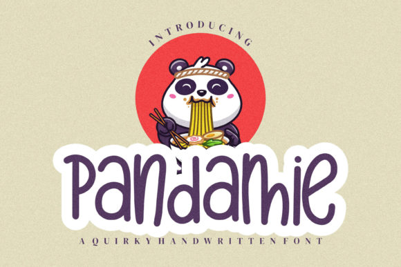 Pandamie: A Cute Handwritten Font for Business