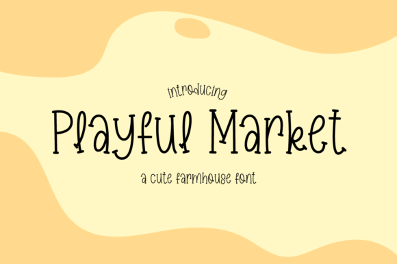 Playful Market Font for Web Design