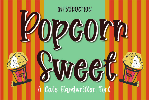 Popcorn Sweet Font Review