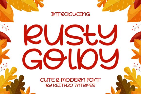 Rusty Goldy Font Review