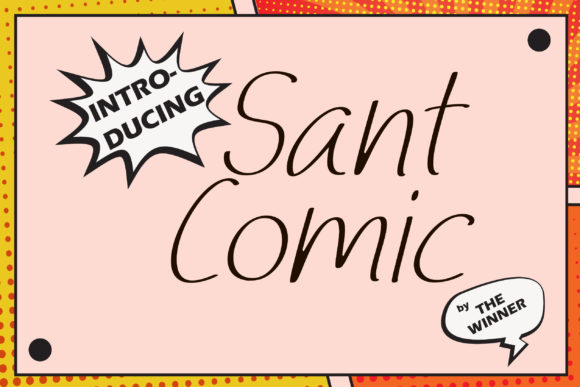 Sant Comic Font for Business