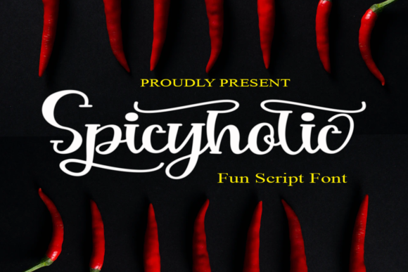 Spicyholic: A Quirky Font for Web Design